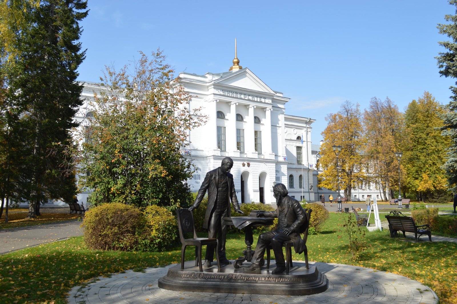 F. M. Dostoevsky in Tomsk in 2021