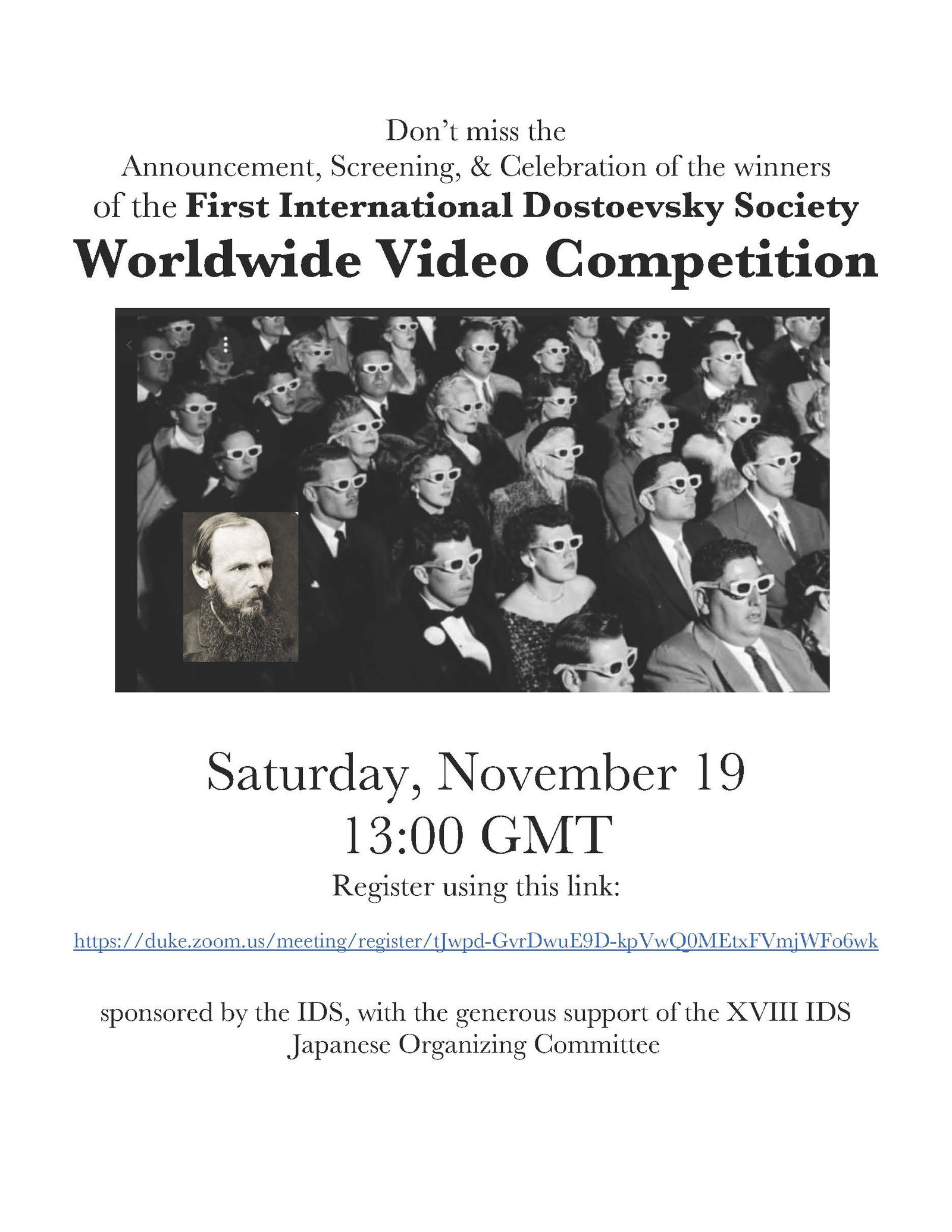 International Dostoevsky Society International Video Competition
